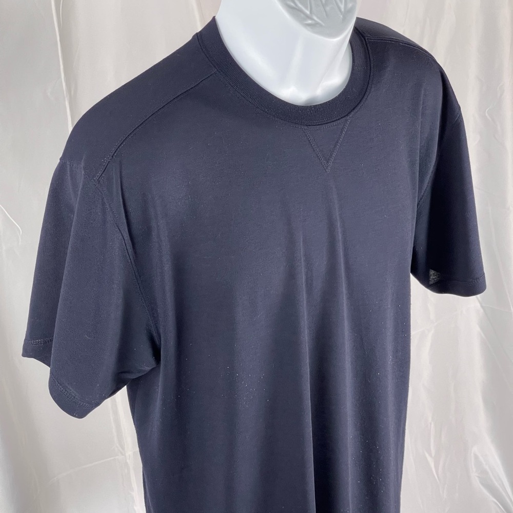 UNKNOWN BRAND, MEN’S LG NAVY-BLUE CREW NECK TEE